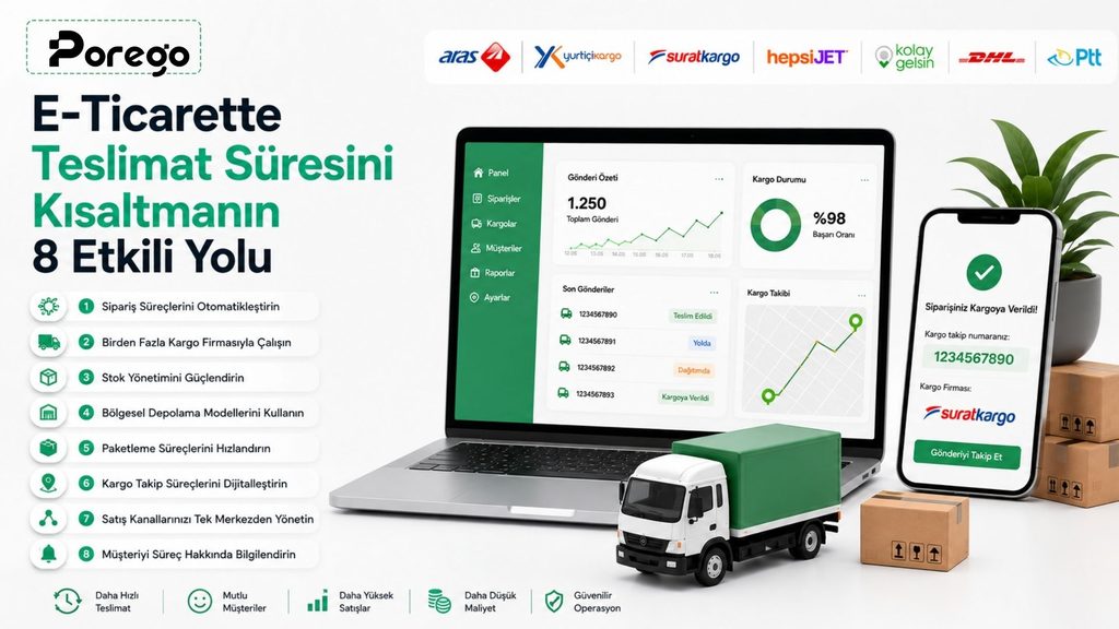 teslimat süresini kısaltma