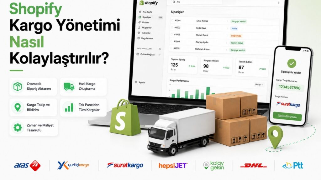 Shopify kargo yönetimi