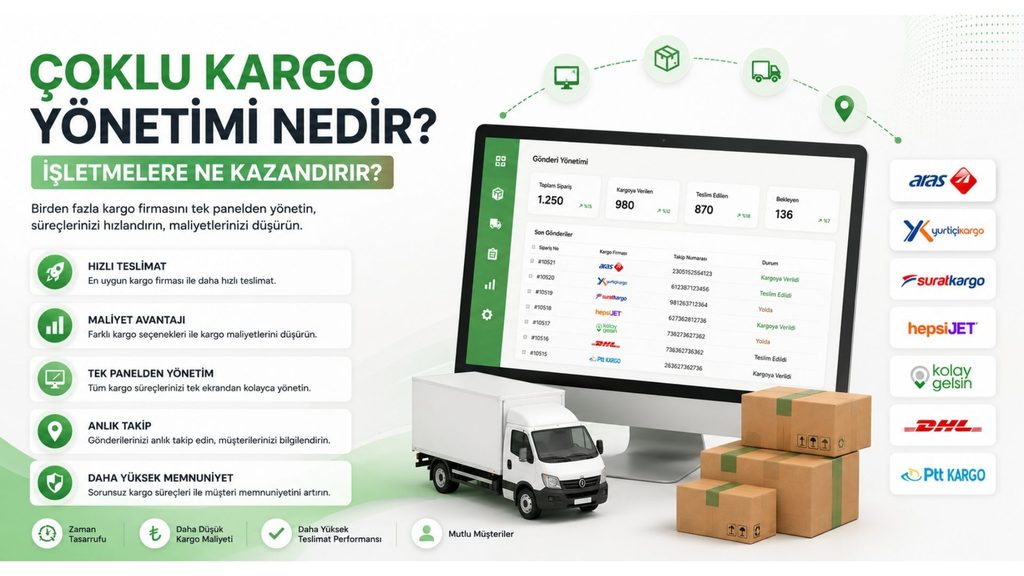 çoklu kargo yönetimi