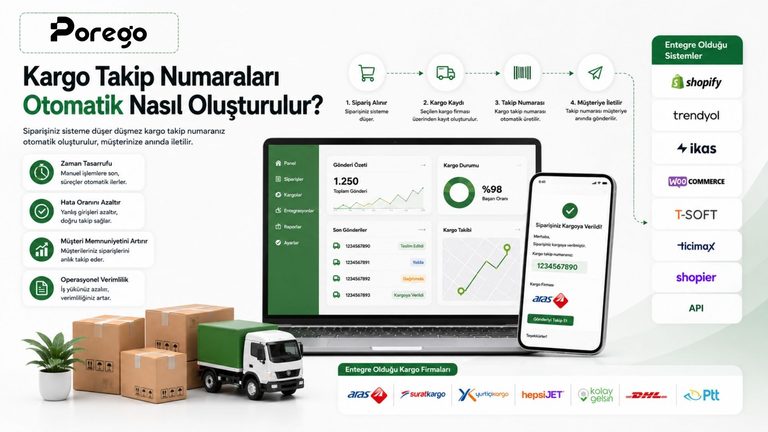 Kargo Takip Numaraları Otomatik Nasıl Oluşturulur?