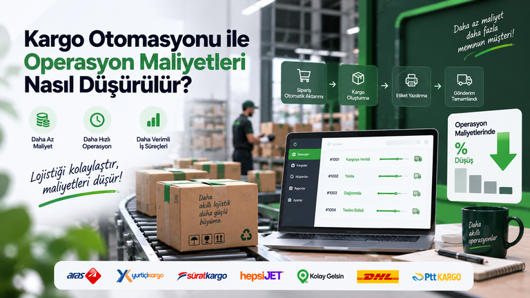 Kargo Otomasyonu ile Operasyon Maliyetleri Nasıl Düşürülür?