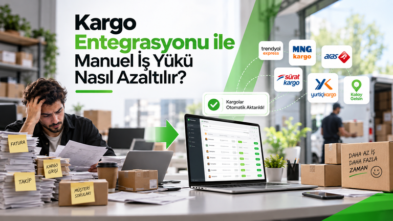 Kargo Entegrasyonu ile Manuel İş Yükü Nasıl Azaltılır?