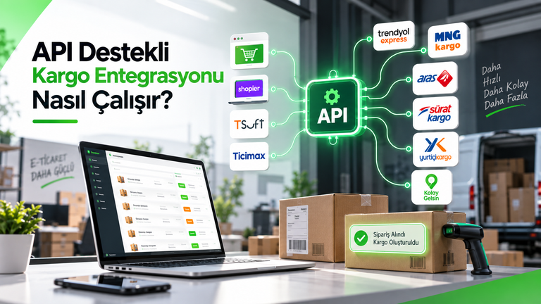 API Destekli Kargo Entegrasyonu Nasıl Çalışır?