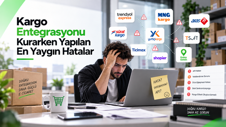 Kargo Entegrasyonu Kurarken Yapılan En Yaygın Hatalar