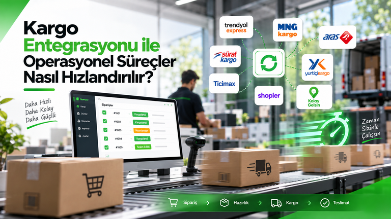 Kargo Entegrasyonu ile Operasyonel Süreçler Nasıl Hızlandırılır?