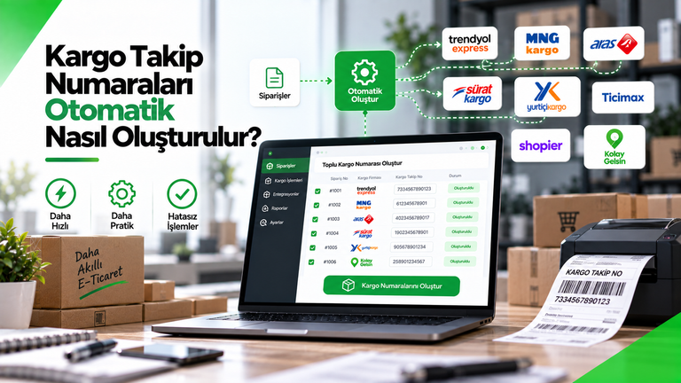 Kargo Takip Numaraları Otomatik Nasıl Oluşturulur?
