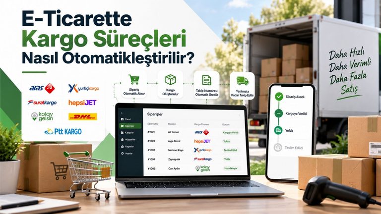 E-Ticarette Kargo Süreçleri Nasıl Otomatikleştirilir?