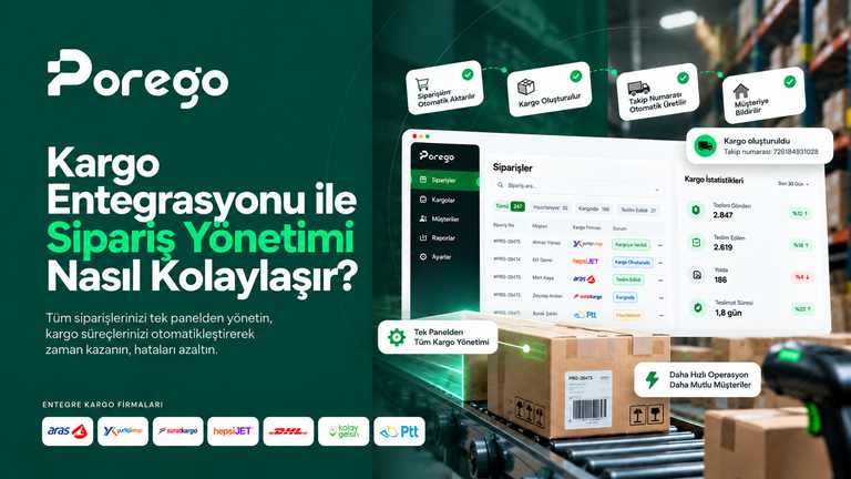 Kargo Entegrasyonuyla Kolay Sipariş Yönetimi