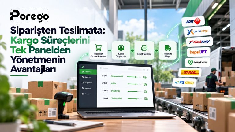 Siparişten Teslimata: Kargo Süreçlerini Tek Panelden Yönetmenin Avantajları